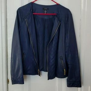 Alfani Dark Navy Motto Jacket